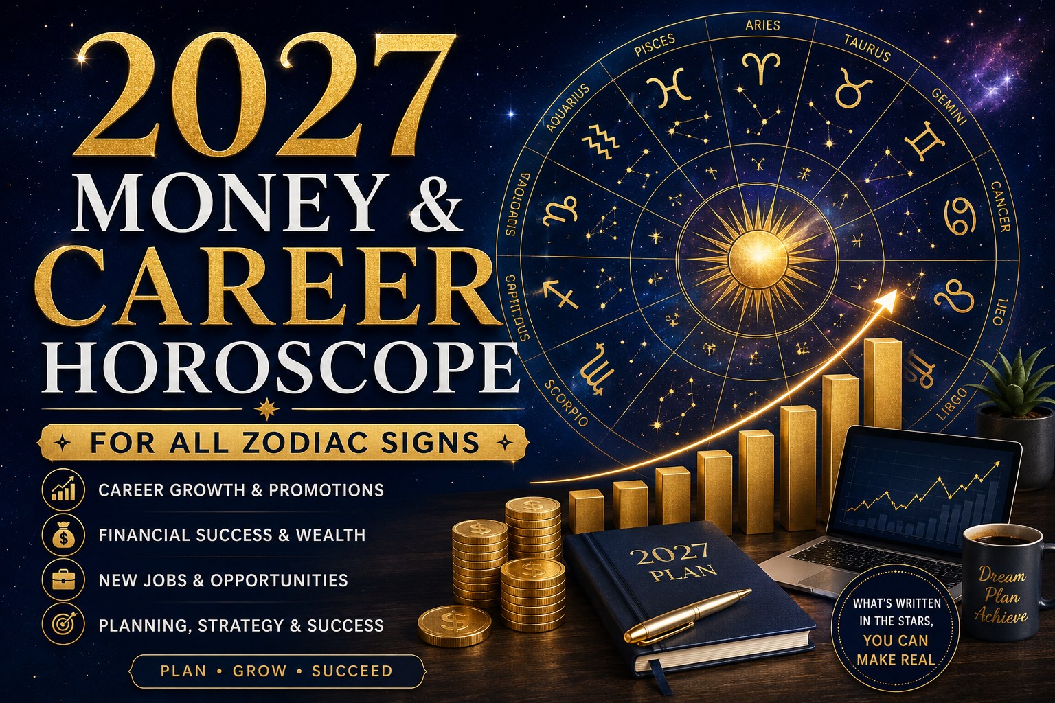 2027 money and career horoscope for all zodiac signs