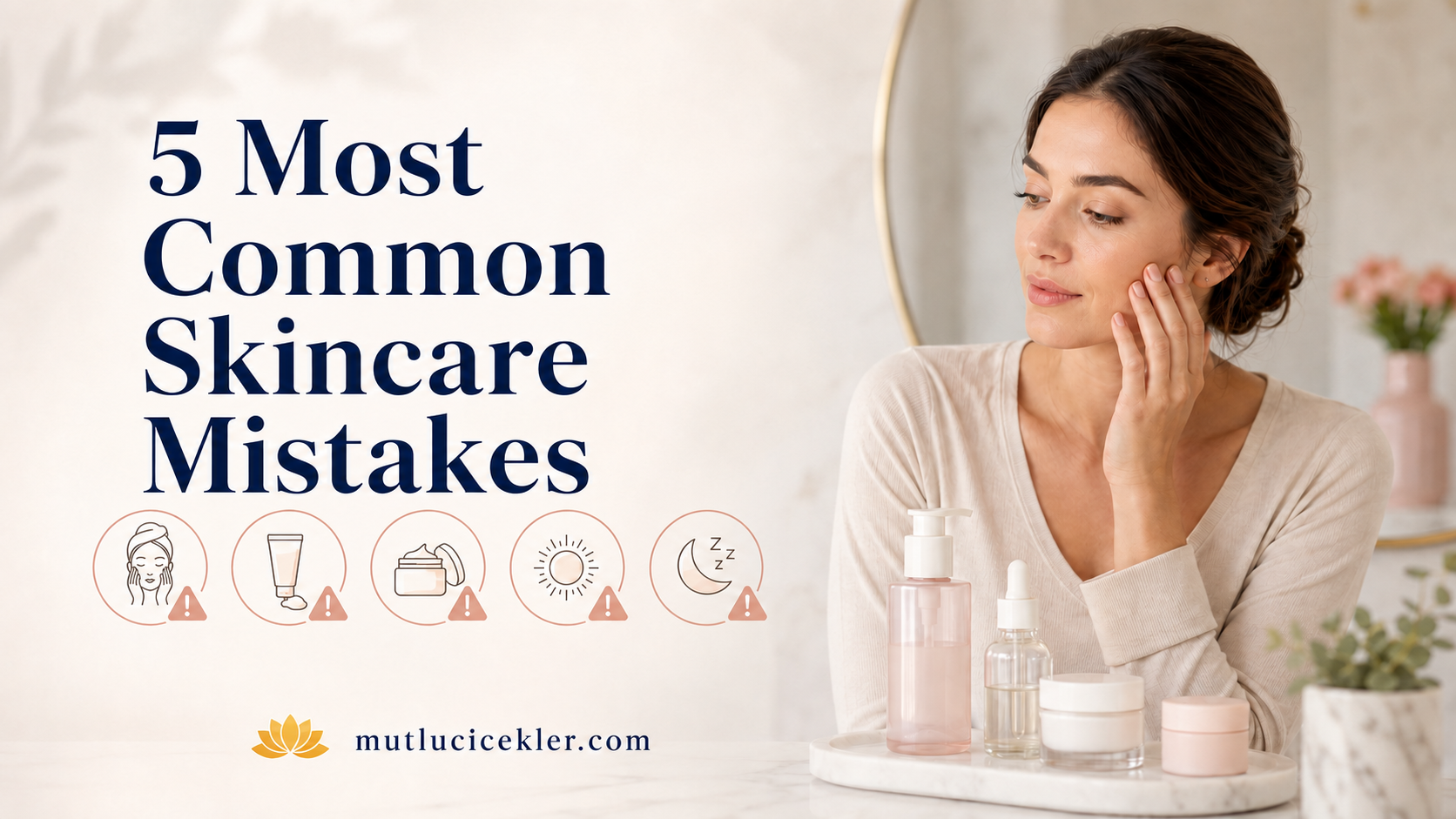 5 Most Common Skincare Mistakes