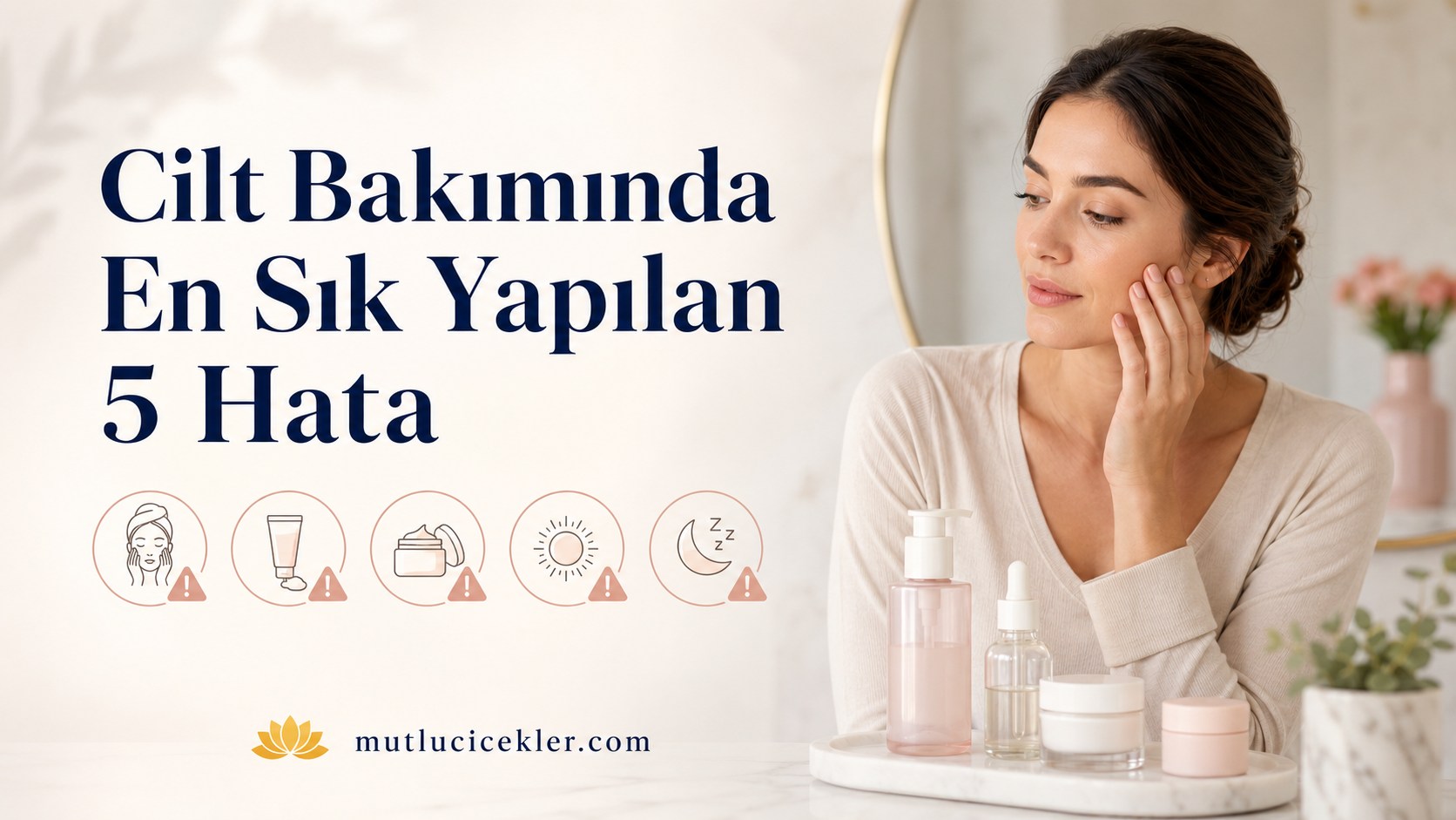 Cilt Bakımında Beş Yaygın Hata