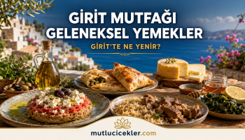 Girit mutfağından dakos, kalitsounia ve geleneksel Girit yemekleri