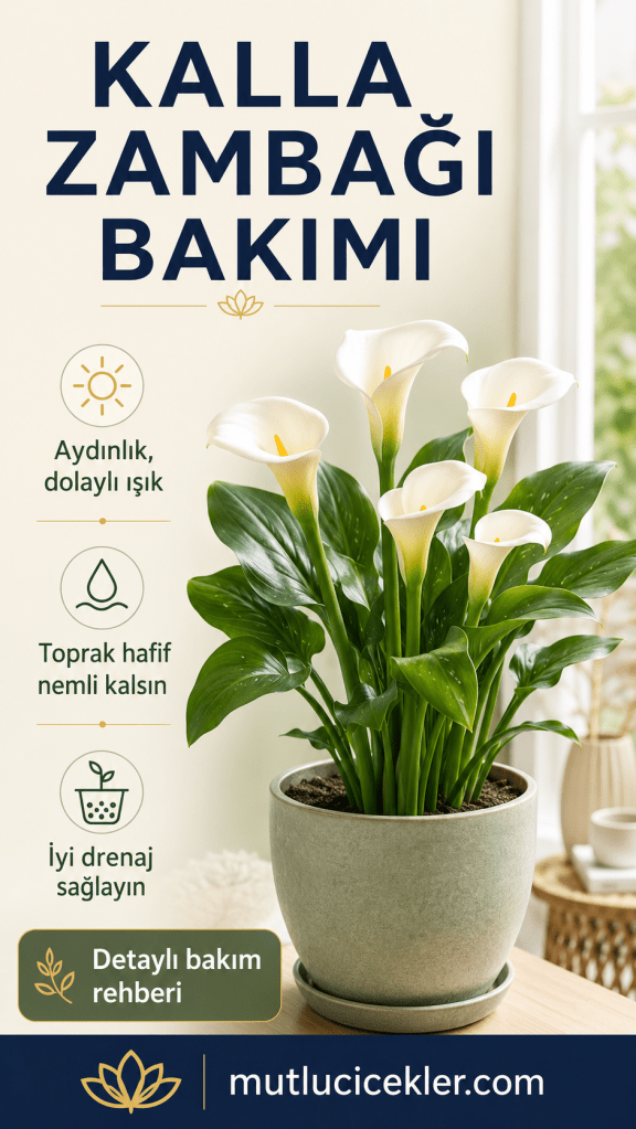 kalla zambağı bakımı