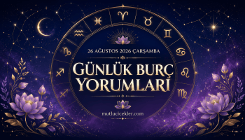 26 Ağustos 2026 Çarşamba günlük burç yorumları kapak görseli