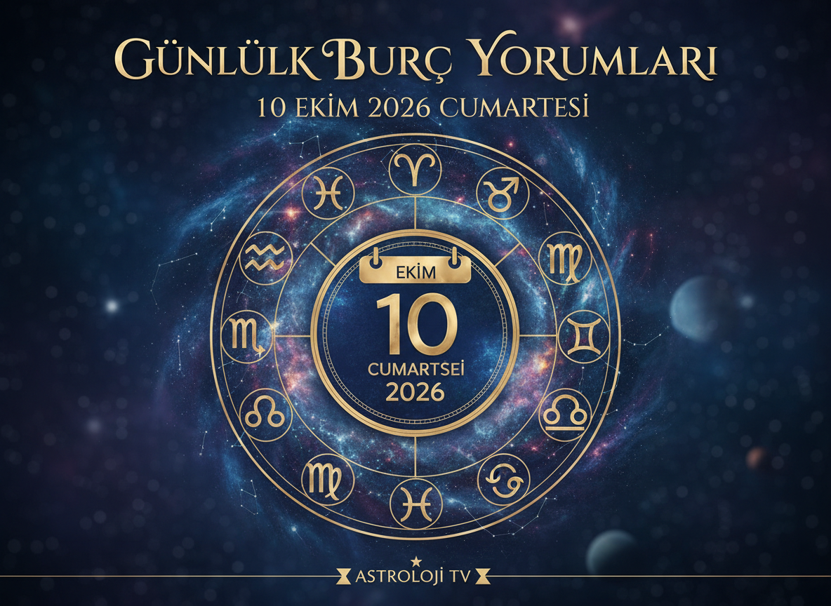 10 Ekim 2026 Cumartesi Günlük Burç Yorumları: Bugün Burçları Neler Bekliyor?