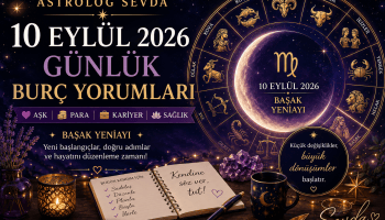 10 Eylül 2026 günlük burç yorumları ve Başak Yeniayı Astrolog Sevda