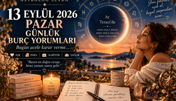 13 Eylül 2026 Pazar günlük burç yorumları Astrolog Sevda