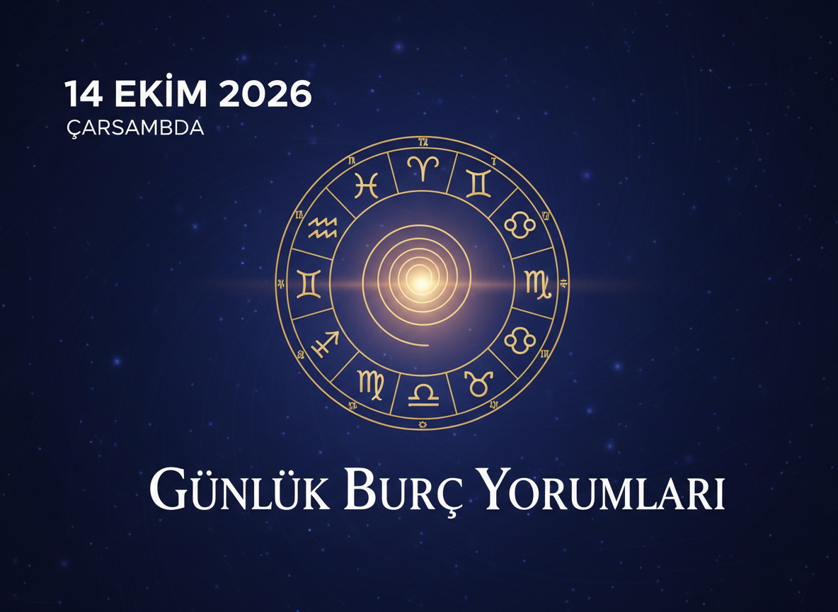 14 Ekim 2026 Çarşamba Günlük Burç Yorumları: Bugün Burçları Neler Bekliyor?