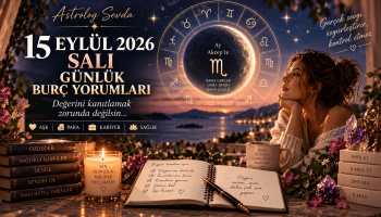 15 Eylül 2026 Salı günlük burç yorumları Astrolog Sevda