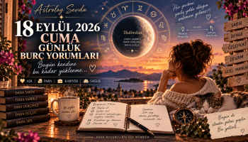 18 Eylül 2026 Günlük Burç Yorumları
