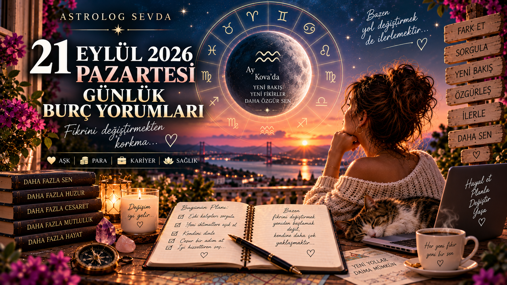 21 Eylül 2026 Günlük Burç Yorumları