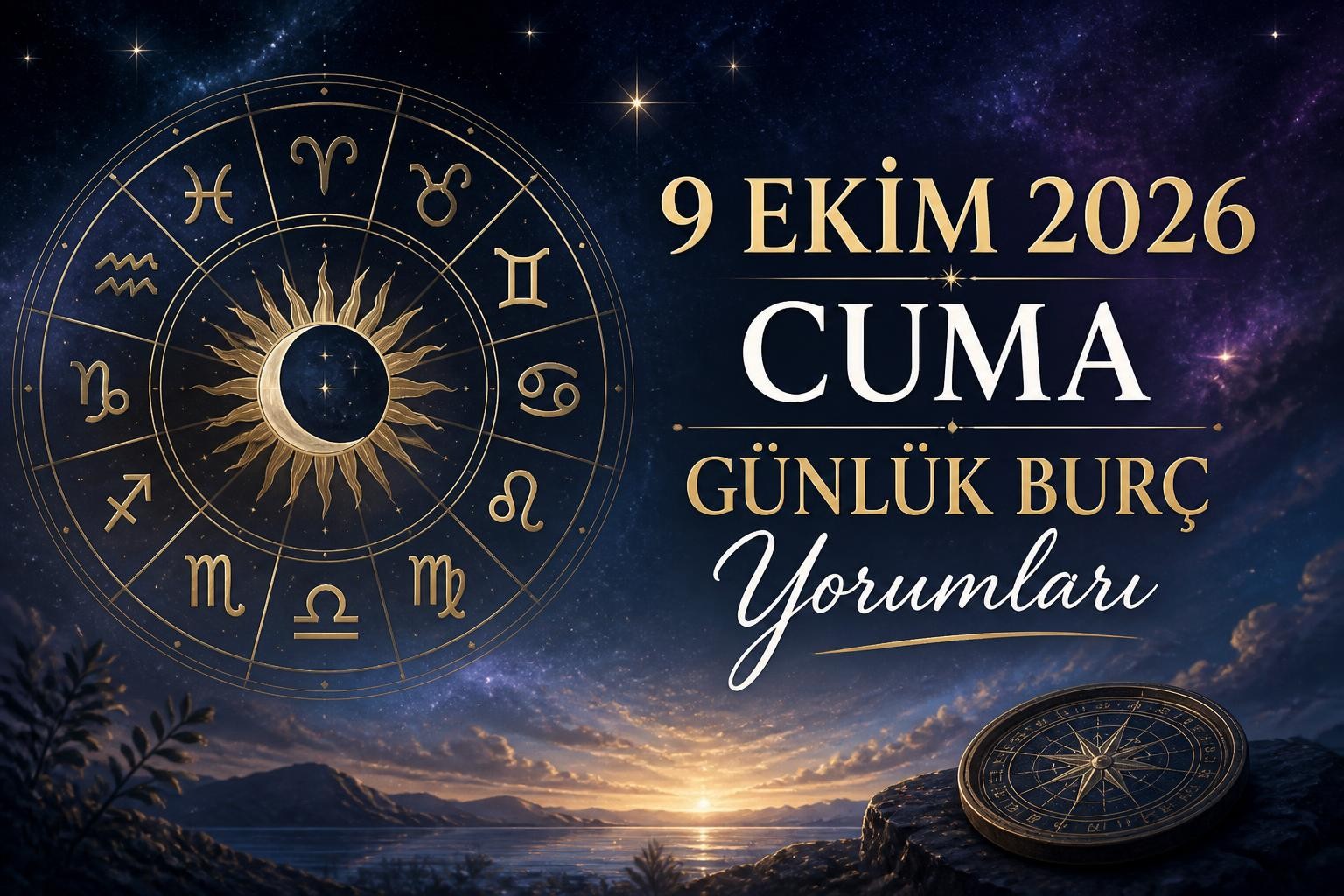 9 Ekim 2026 Cuma Günlük Burç Yorumları: Bugün Burçları Neler Bekliyor?