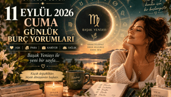 11 Eylül 2026 Cuma günlük burç yorumları Başak Yeniayı Astrolog Sevda