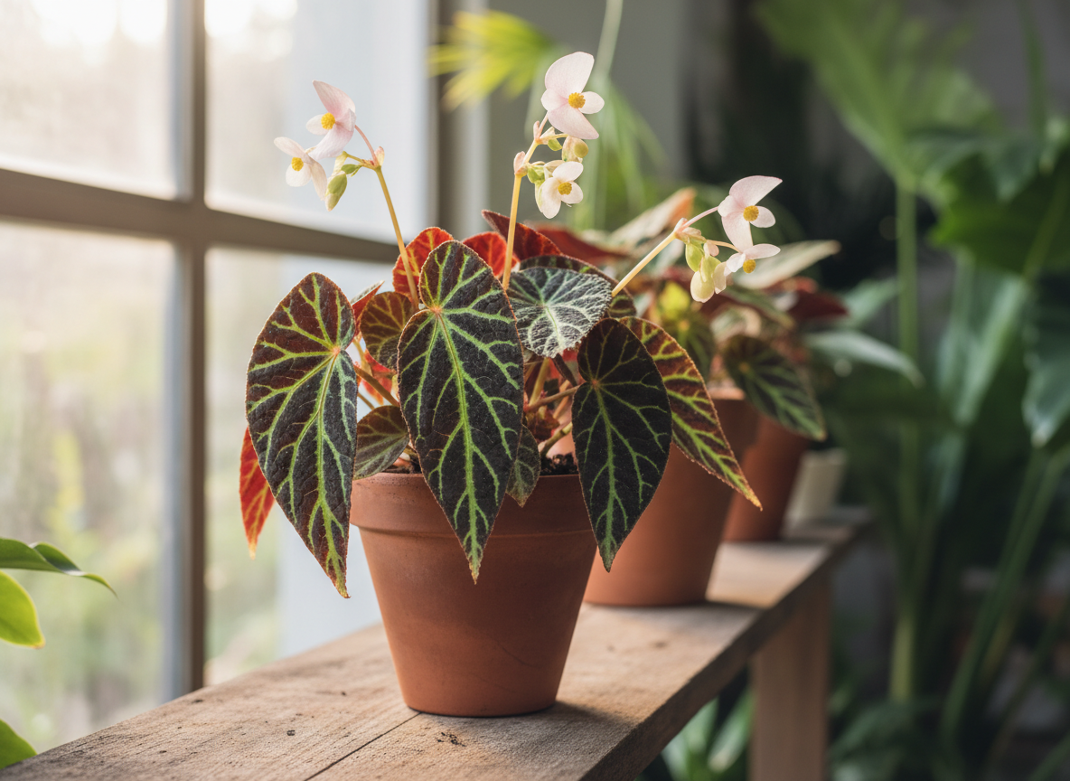 Begonia Decora Bakımı: Işık, Nem, Sulama ve Toprak