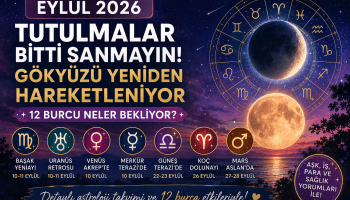 Eylül 2026 astroloji takvimi ve gökyüzü olaylarının 12 burca etkileri