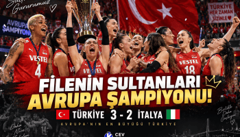Filenin Sultanları İtalya'yı 3-2 yenerek 2026 Avrupa şampiyonu oldu