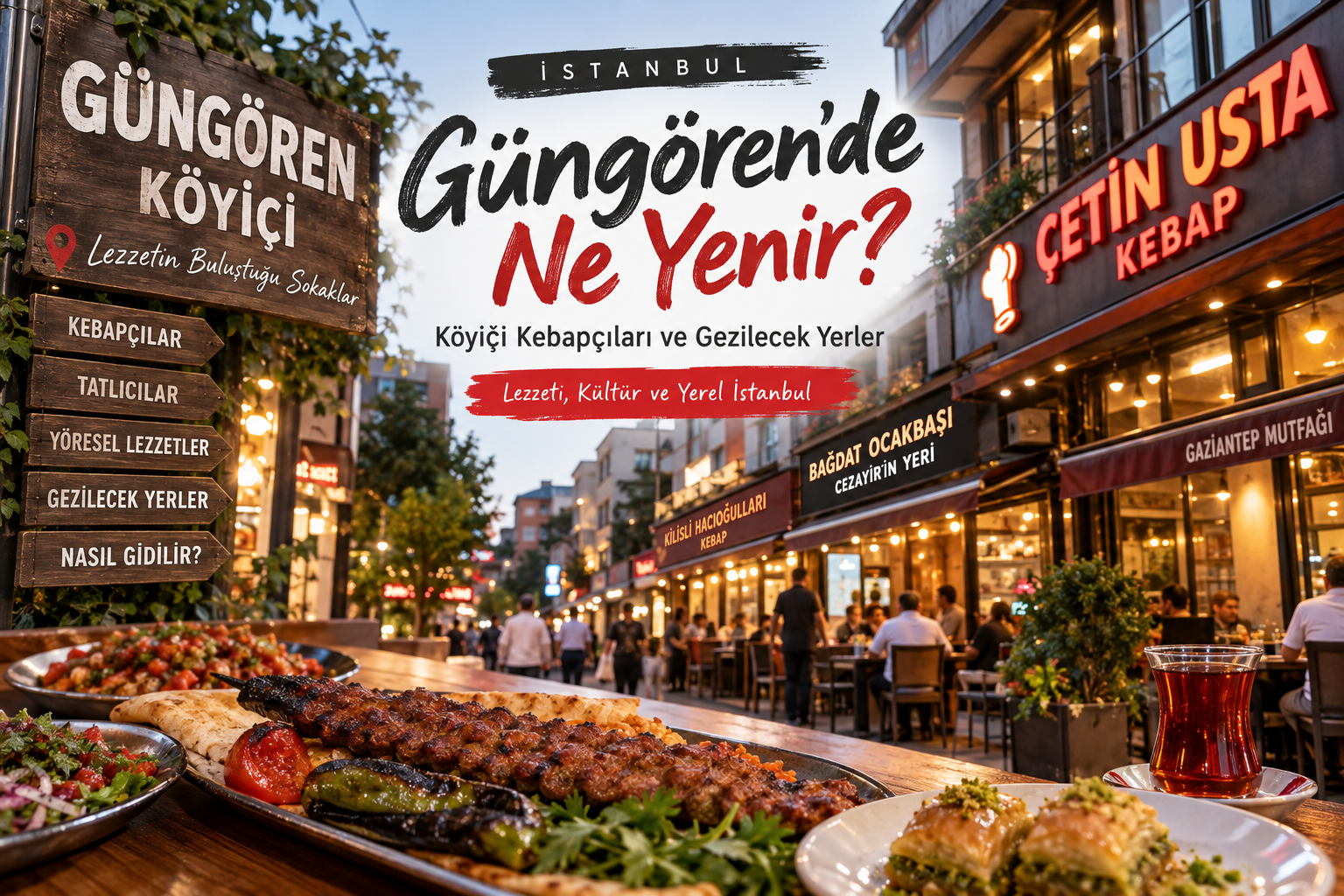 İstanbul Güngören Gezi ve Lezzet Rehberi: Köyiçi’nde Ne Yenir, Nereler Gezilir?