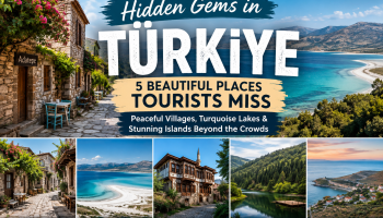 Hidden gems in Türkiye featuring beautiful lesser-known travel destinations