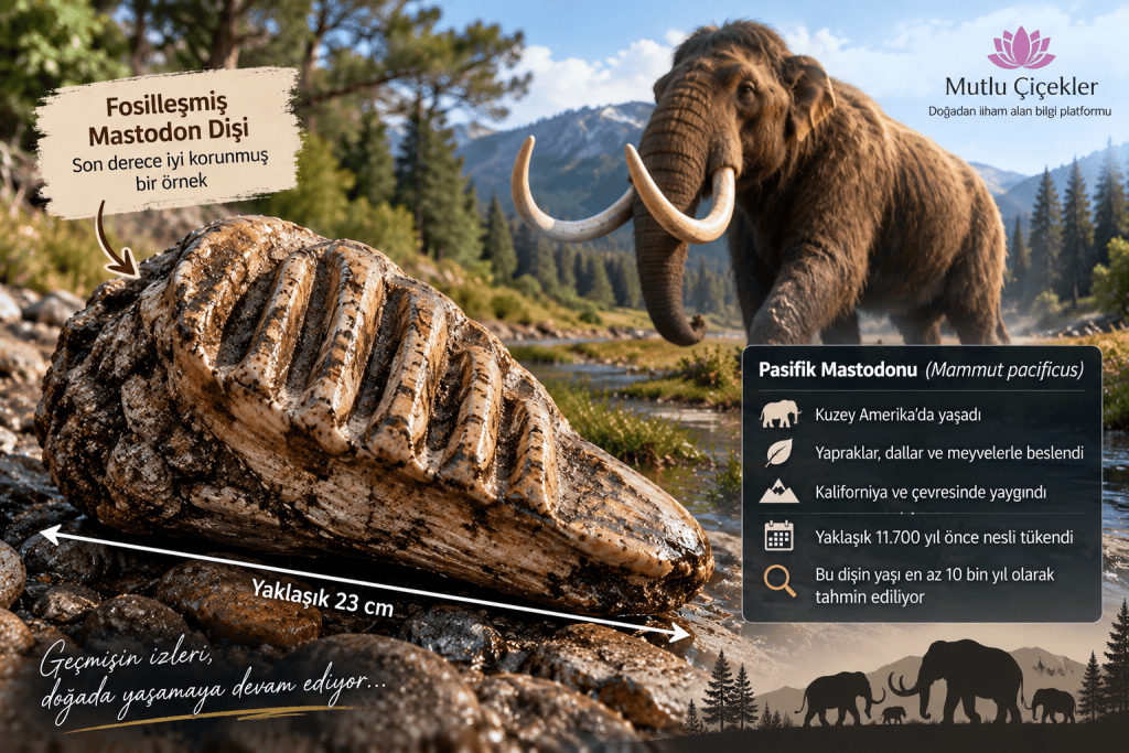 Mastodon Dişi ve Buzul Çağı İzleri