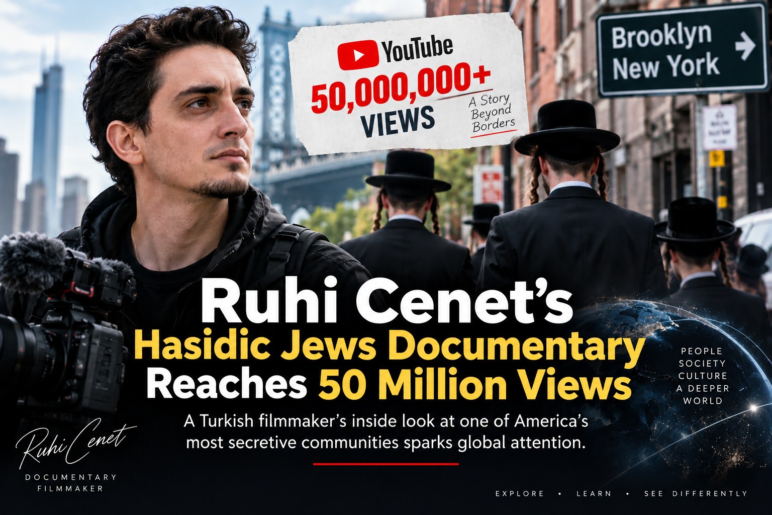 Ruhi Cenet Hasidic Jews documentary