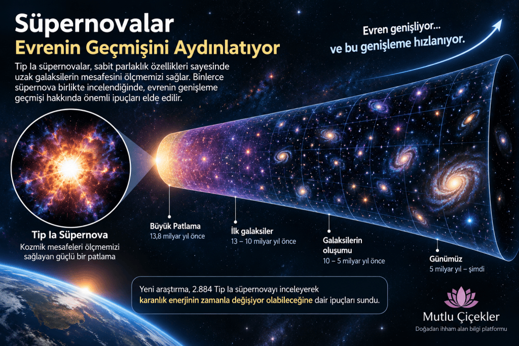 Süpernovalarla Evrenin Genişleme Hikâyesi