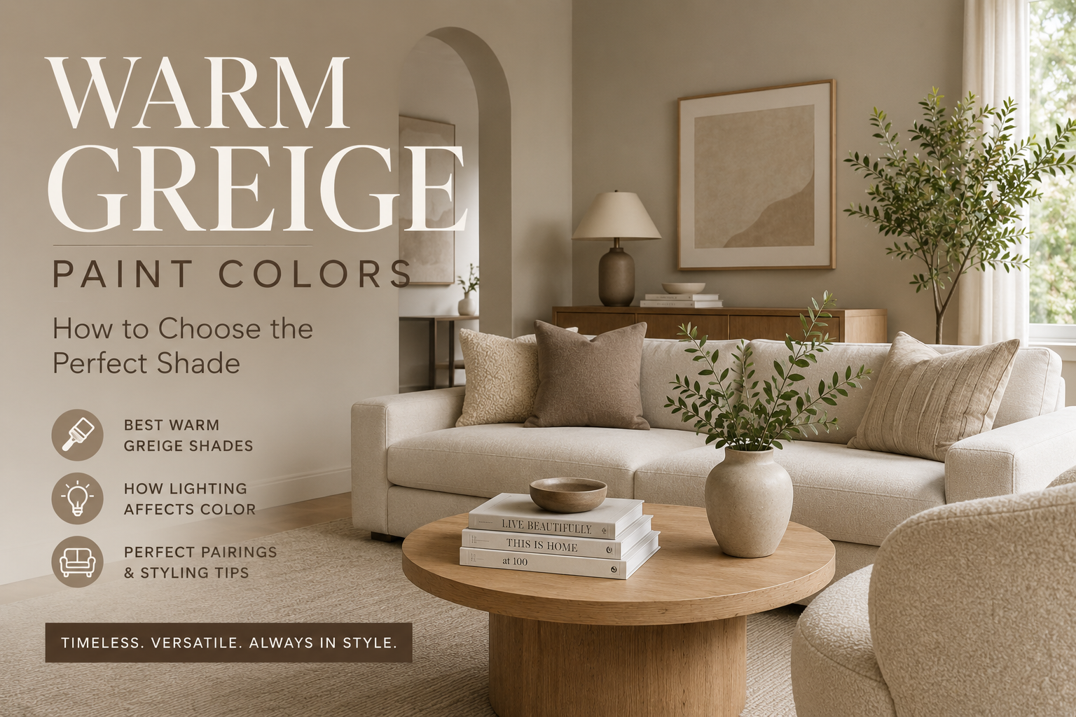 Warm Greige Paint Colors: The Perfect Balance Between Gray and Beige
