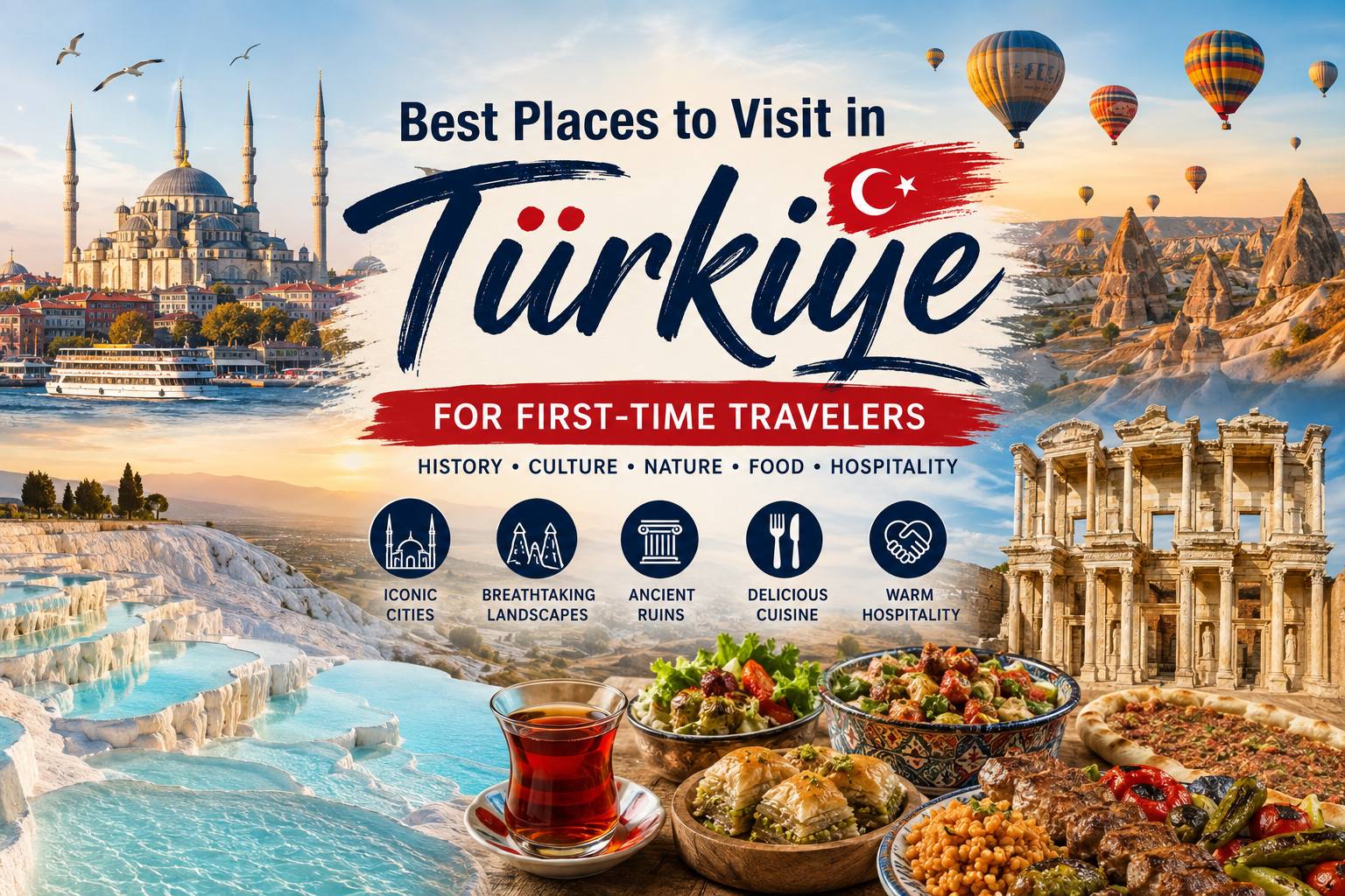 Best Places to Visit in Türkiye for First-Time Travelers
