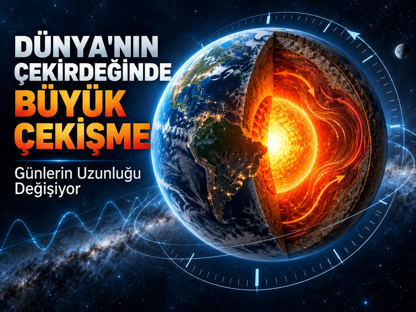 Dünya’nın Çekirdeğinde Büyük Çekişme