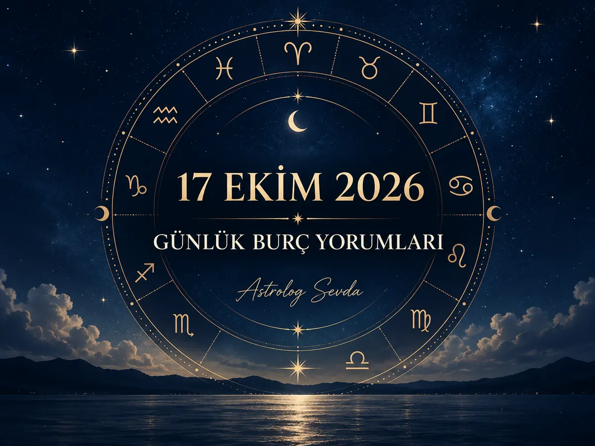 17 Ekim 2026 Cumartesi Günlük Burç Yorumları: Bugün Burçları Neler Bekliyor?