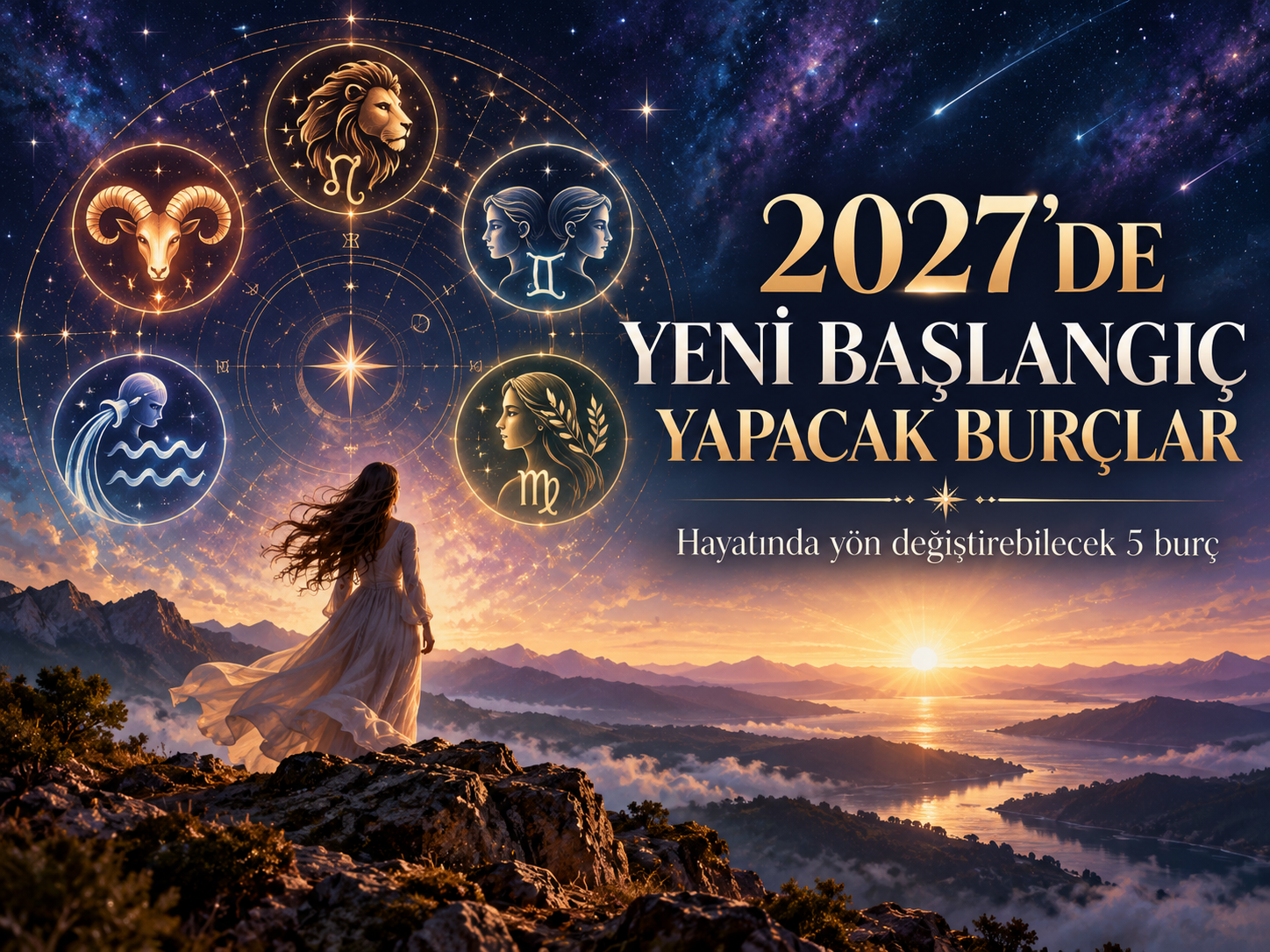 2027’de Yeni Başlangıç Yapacak Burçlar: Hayatında Yön Değiştirebilecek 5 Burç