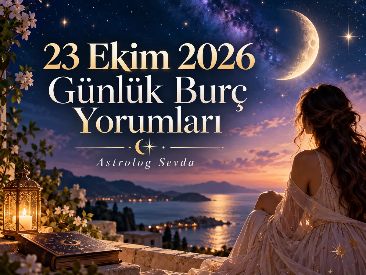 23 Ekim 2026 Cuma Günlük Burç Yorumları: Bugün Burçları Neler Bekliyor?