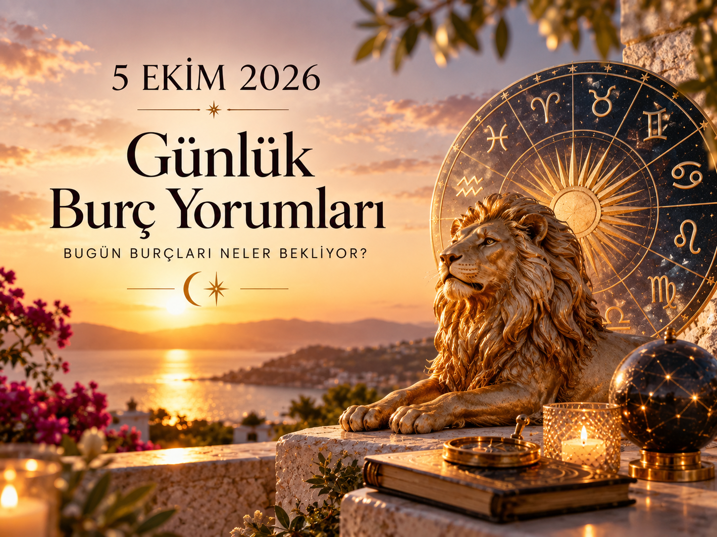 5 Ekim 2026 Pazartesi Günlük Burç Yorumları: Bugün Burçları Neler Bekliyor?