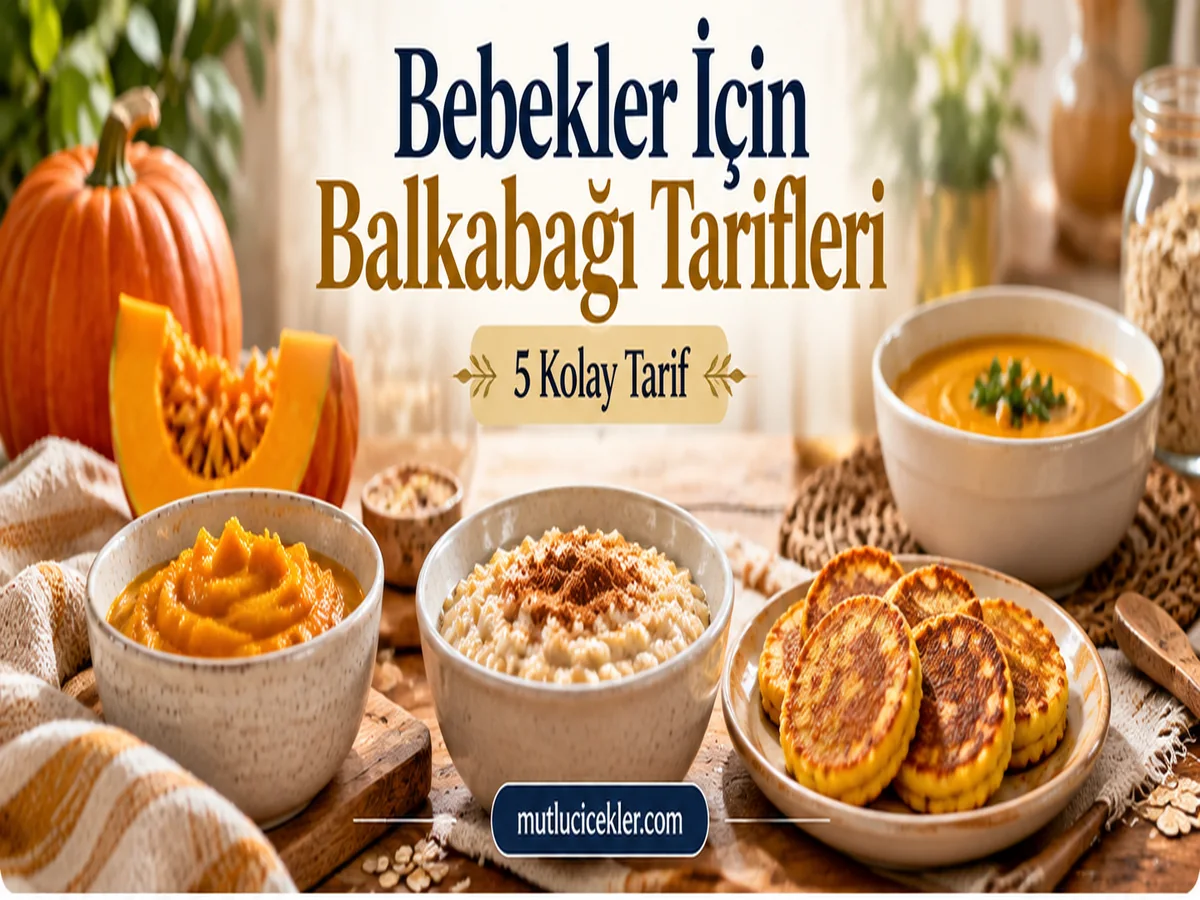 Bebekler İçin Balkabağı Tarifleri: 5 Kolay ve Güvenli Öneri