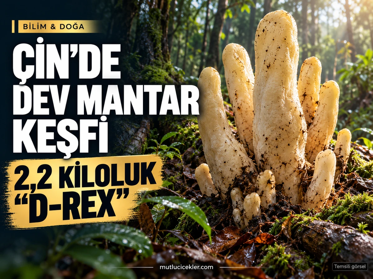 Çin’de ‘D-rex’ Adlı Dev Mantar Keşfedildi: 2,2 Kiloluk Doğa Harikası