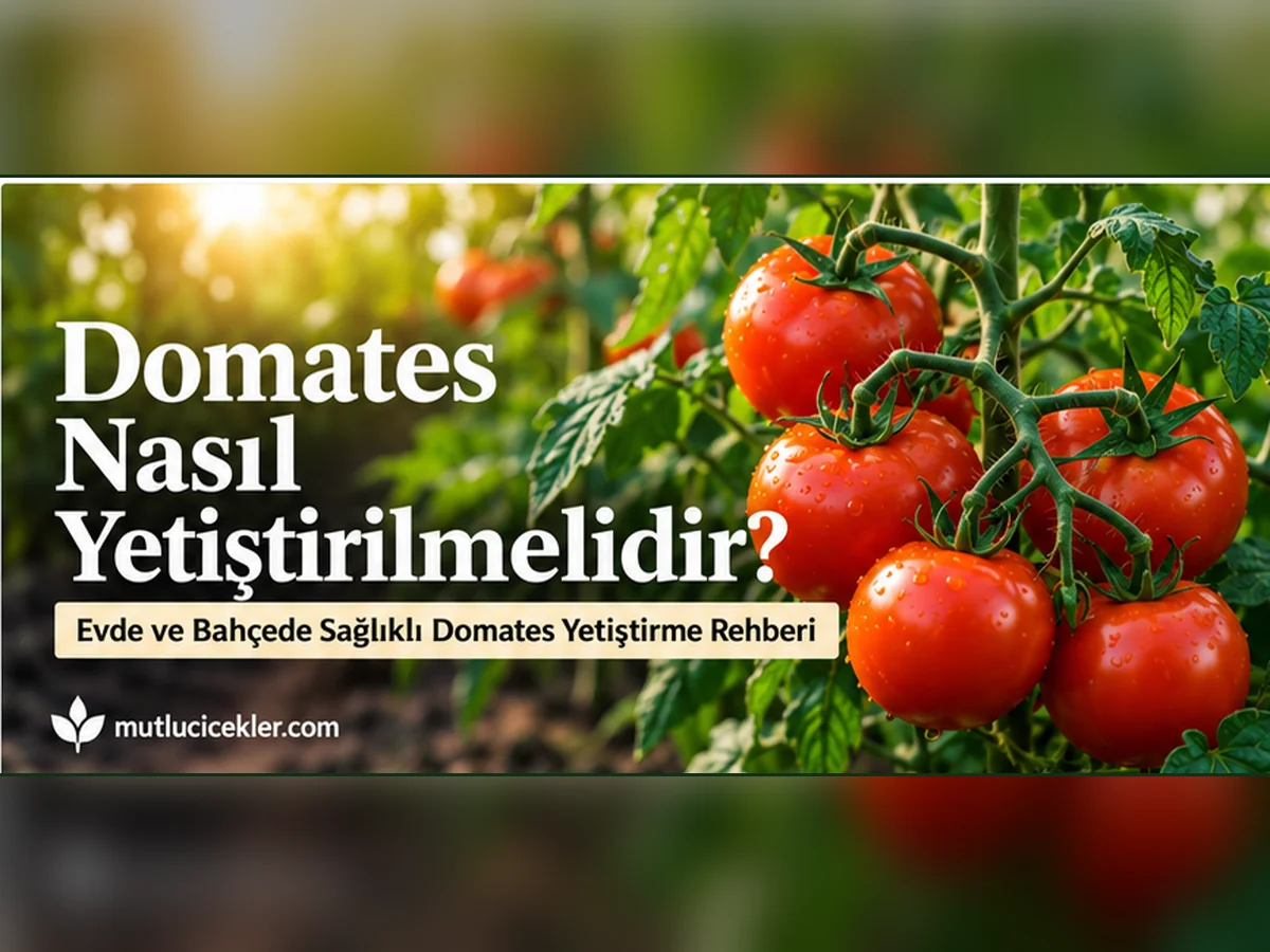 Domates Nasıl Yetiştirilir? Bahçede ve Saksıda Rehber