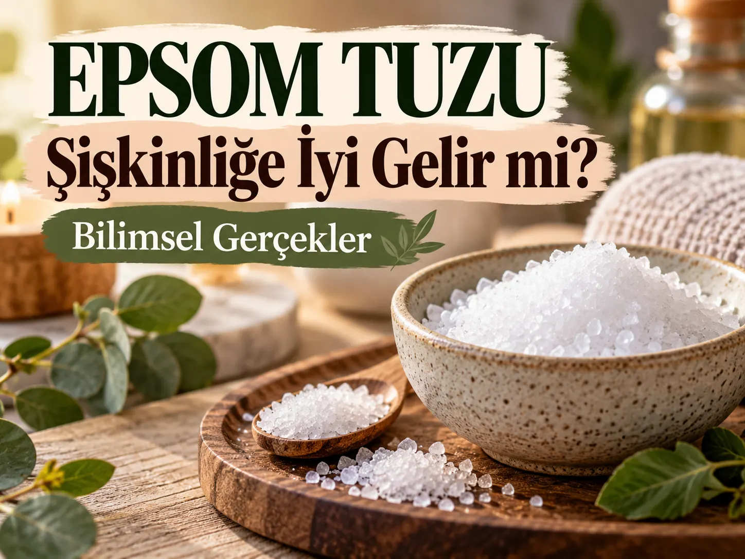 Epsom Tuzu Şişkinliğe İyi Gelir mi? Bilimsel Gerçekler