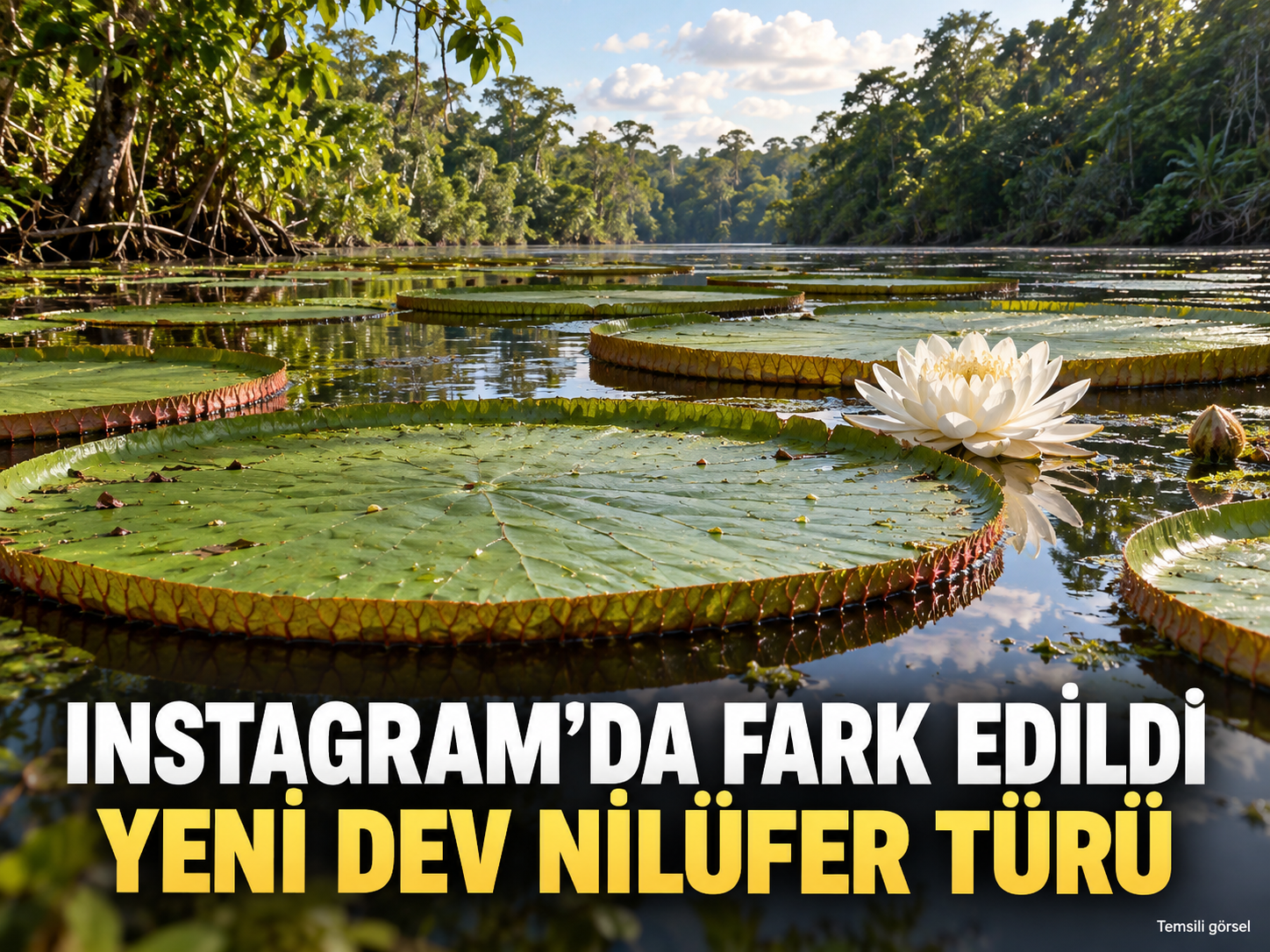 Instagram Fotoğrafıyla Yeni Dev Nilüfer Türü Keşfedildi
