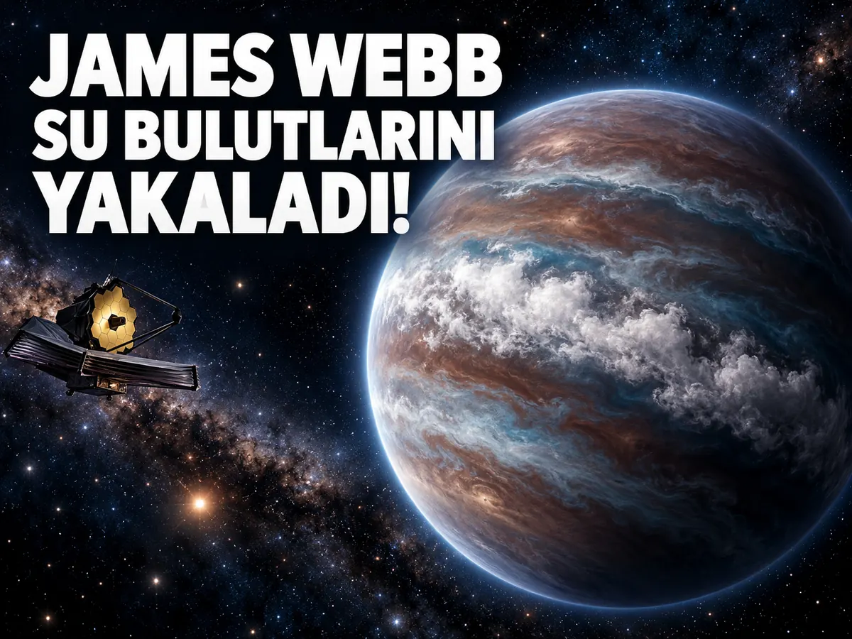 James Webb, 7,5 Işık Yılı Uzakta Değişen Su Bulutlarını Tespit Etti