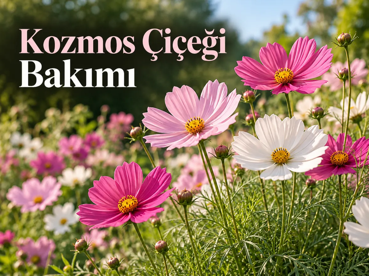 Kozmos Çiçeği Bakımı: Tohumdan Çiçeklenmeye Rehber