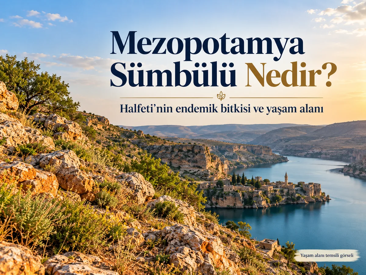 Mezopotamya Sümbülü Nedir? Halfeti’nin Endemik Hoş Sümbülü