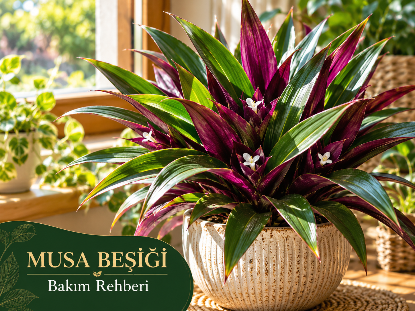 Musa Beşiği Çiçeği Bakımı: Sulama, Işık ve Çoğaltma Rehberi