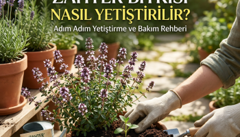 ZAHter BİTKİSİ NASIL YETİŞTİRİLİR? Adım Adım Yetiştirme ve Bakım Rehberi; 'ZAHTER' (ZATER)