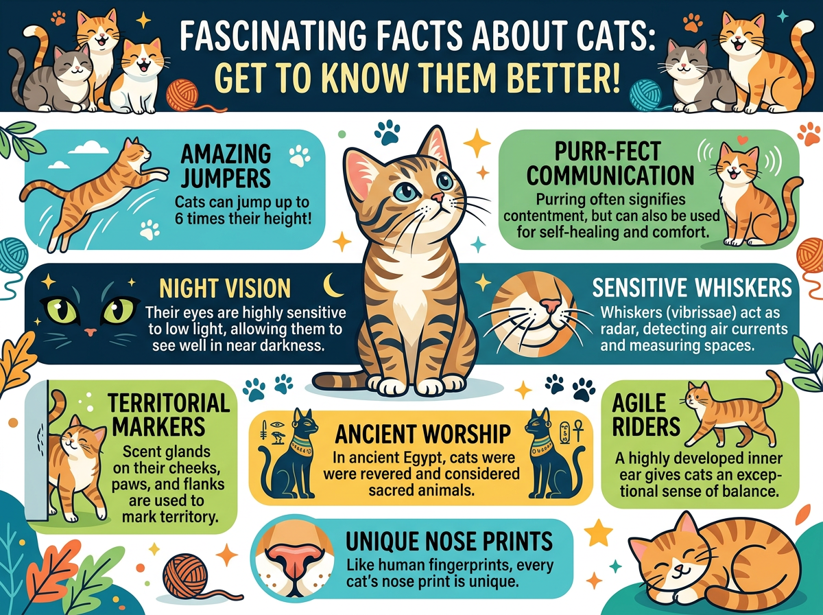 🐱 Fascinating Facts About Cats: Get to Know Them Better!