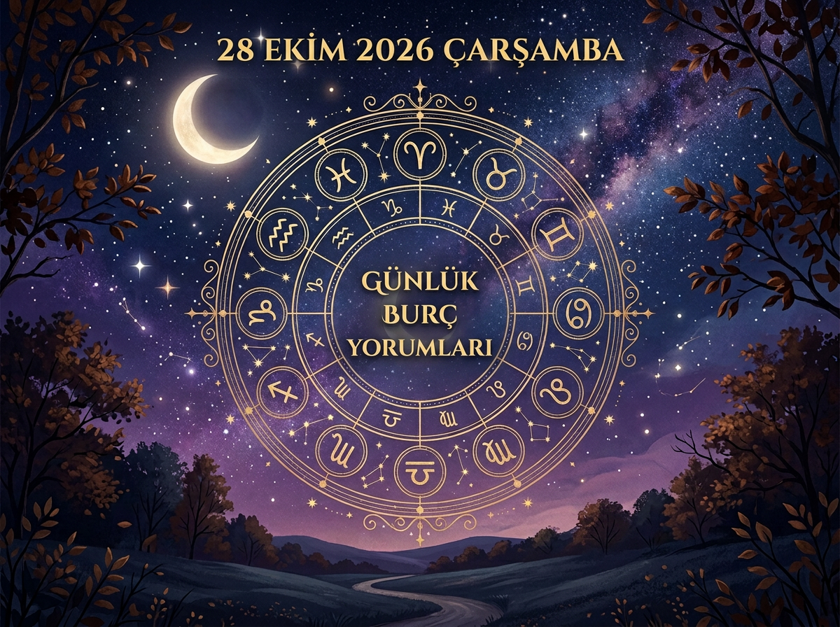 28 Ekim 2026 Çarşamba Günlük Burç Yorumları: Bugün Burçları Neler Bekliyor?