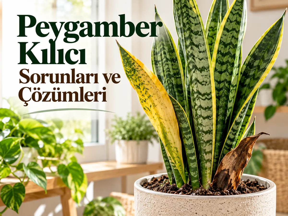 Peygamber Kılıcı Sorunları: Yaprak Sararması, Çürüme ve Çözümleri