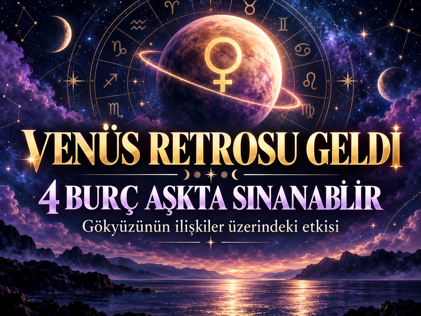 Venüs Retrosu 2026: Aşkta En Çok Sınanabilecek 4 Burç